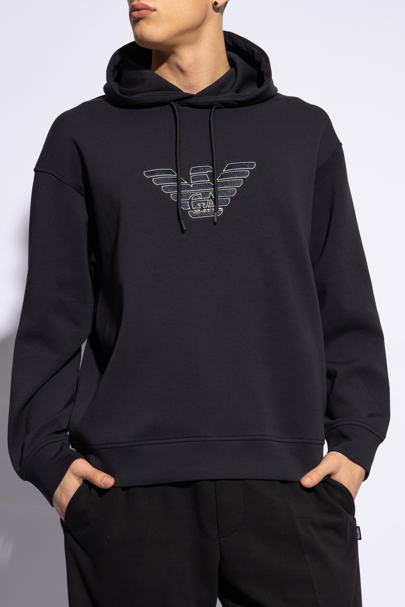 Mens emporio armani hoodie best sale